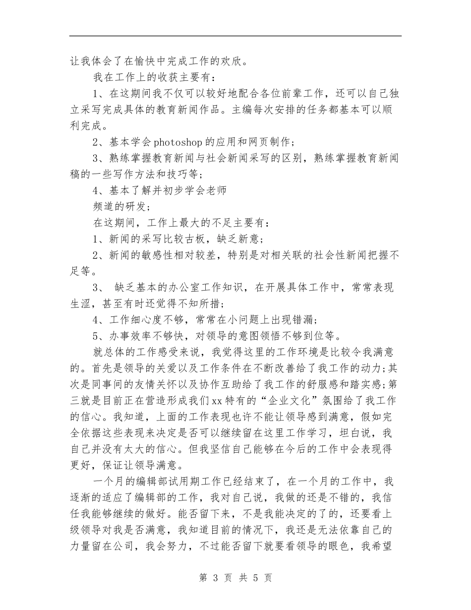 编辑试用期工作总结范文_第3页