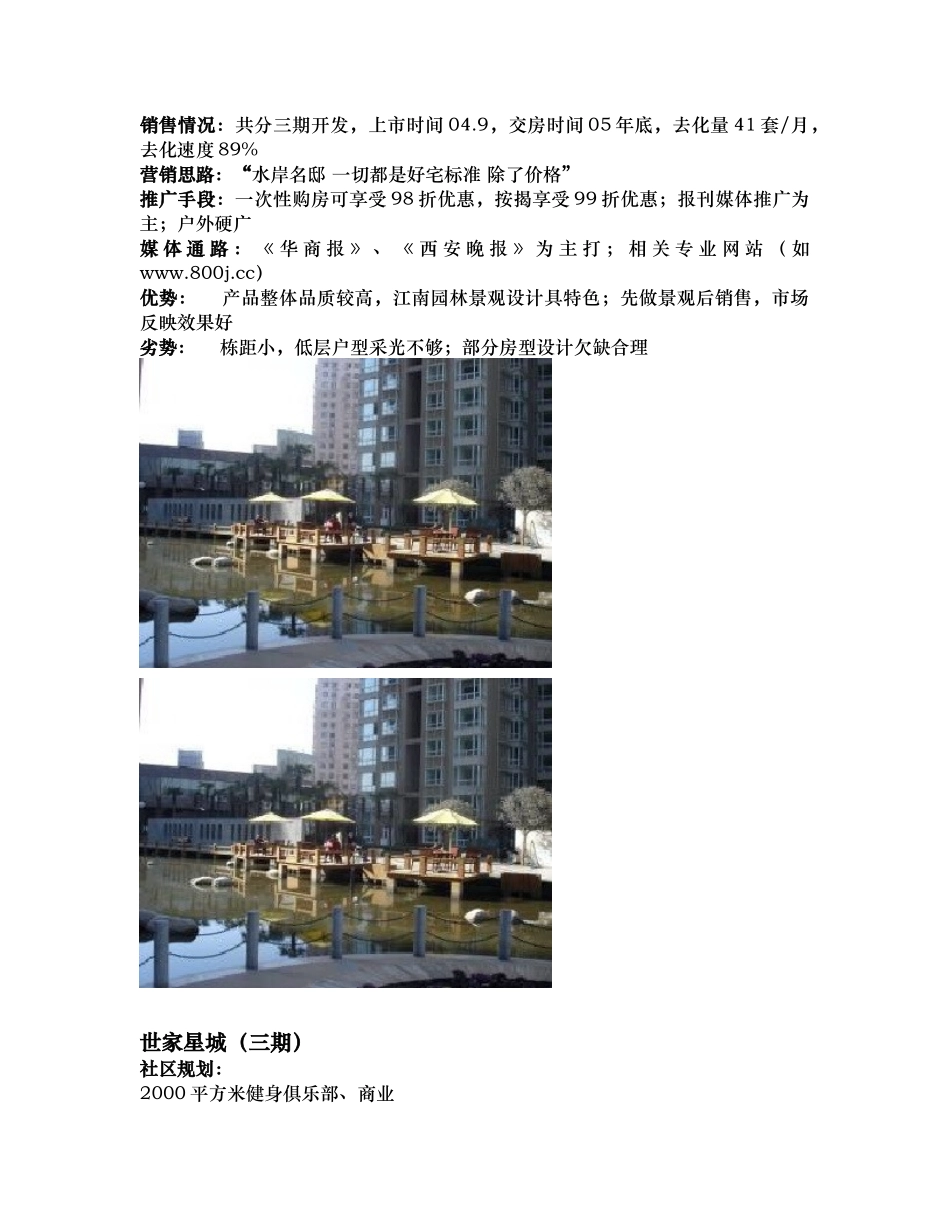 西安高新区项目产品定位报告_第2页