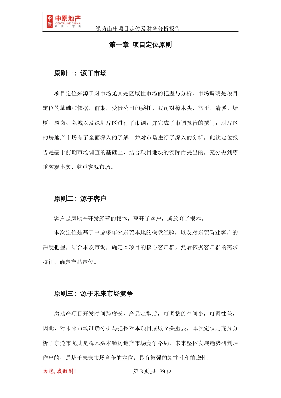 绿茵山庄项目定位报告_第3页
