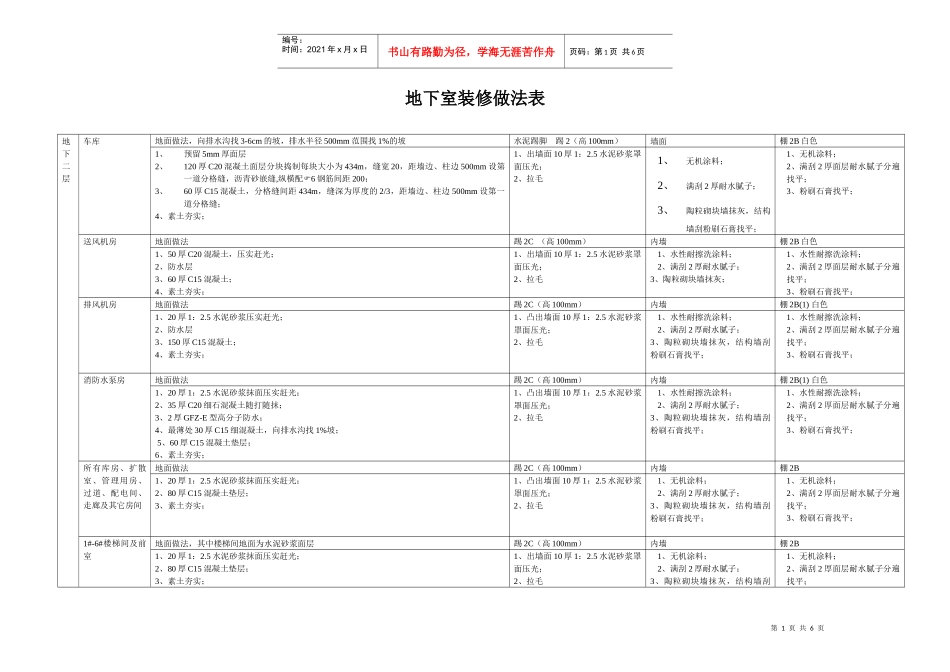 装修做法无标高(更改后)_第1页