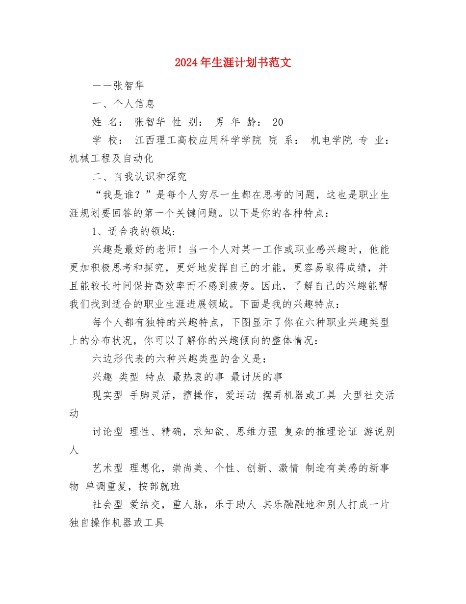 2024年生活部招商年度工作总结范文与2024年生涯计划书范文汇编_第3页