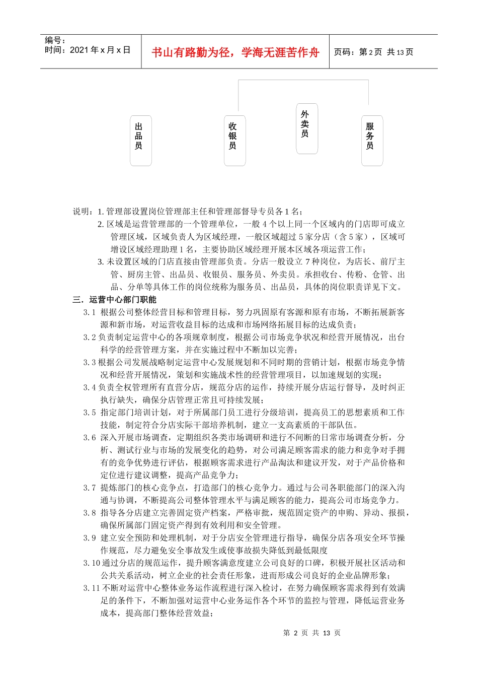 营运部工作流程_第2页