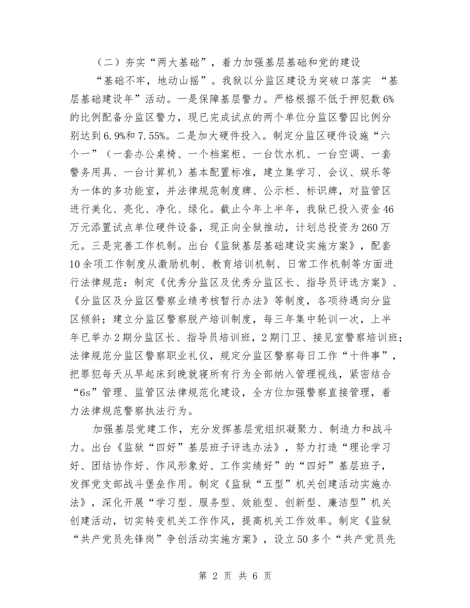 2024年监狱思想政治工作总结与2024年监理个人工作总结报告汇编_第2页