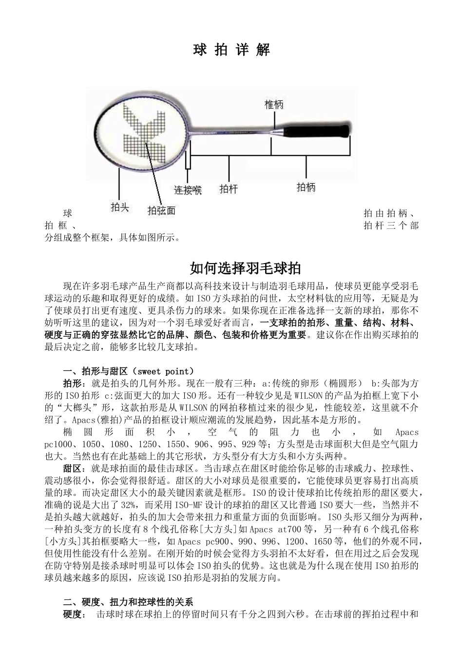 羽球产品专业知识培训手册_第2页