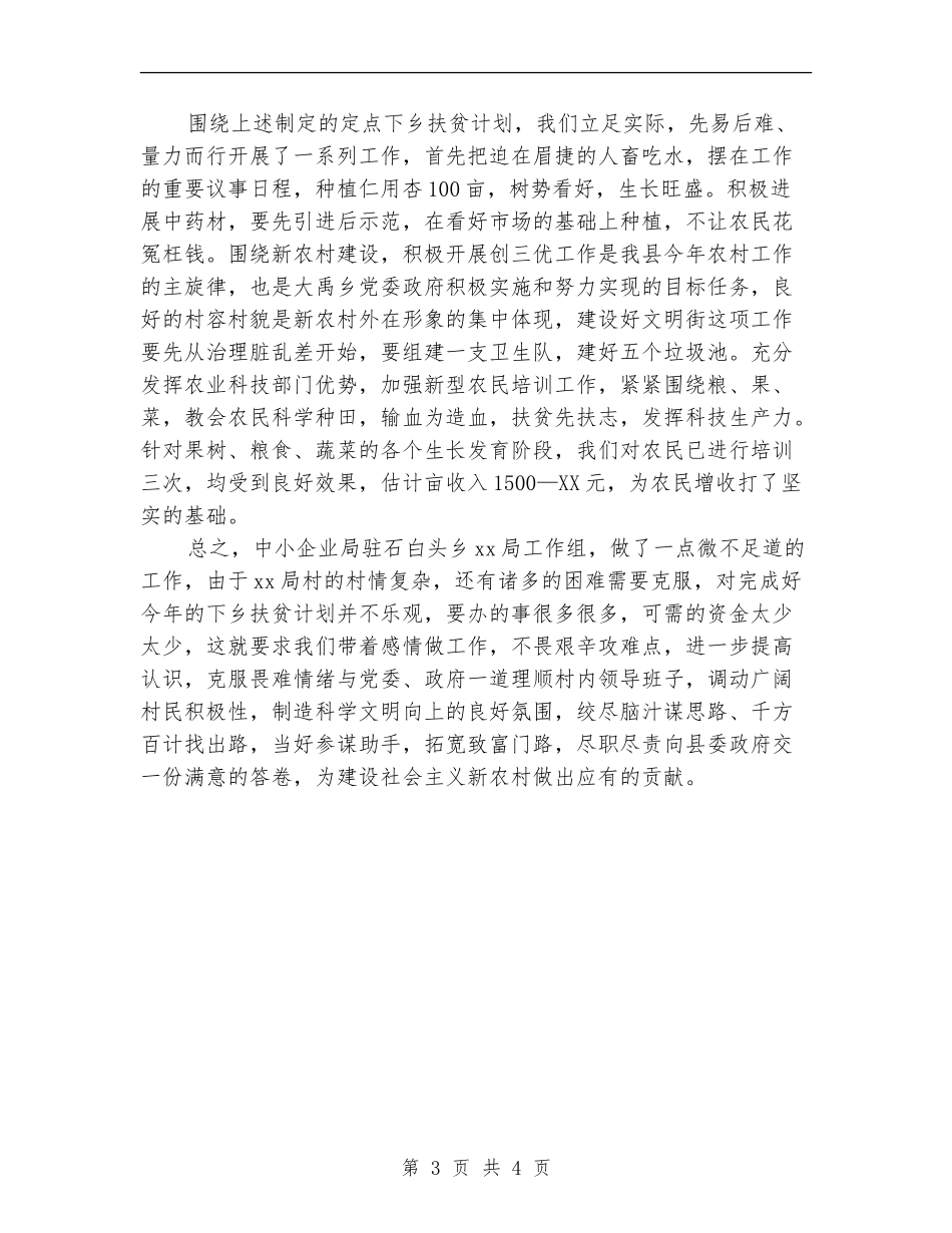 2024年11月扶贫帮扶工作情况汇报_第3页
