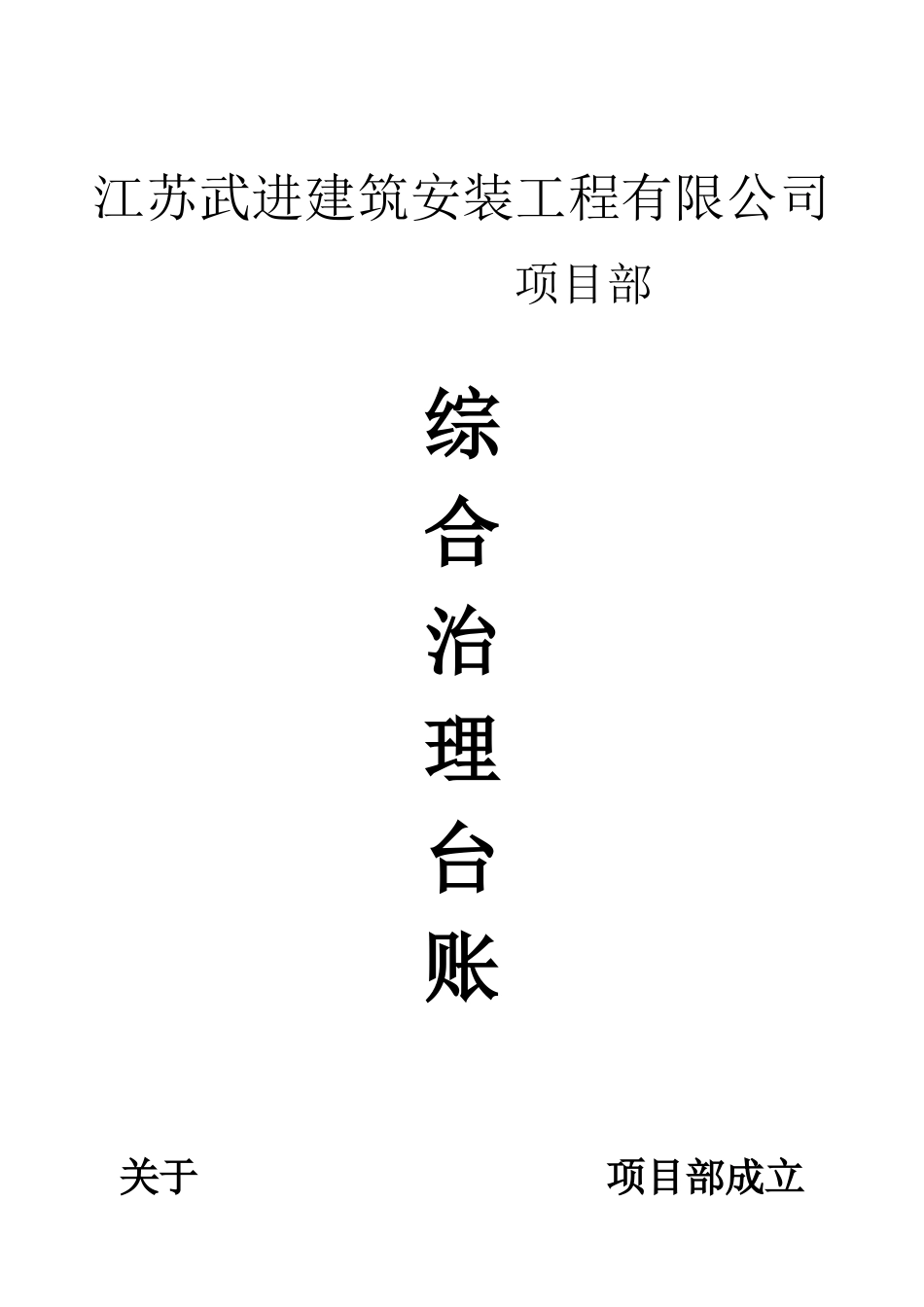 综合治理台账_第1页