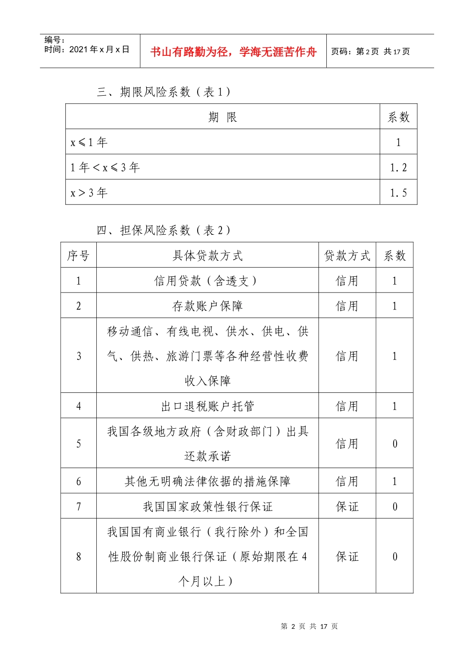 融资加权风险值计算方法_第2页
