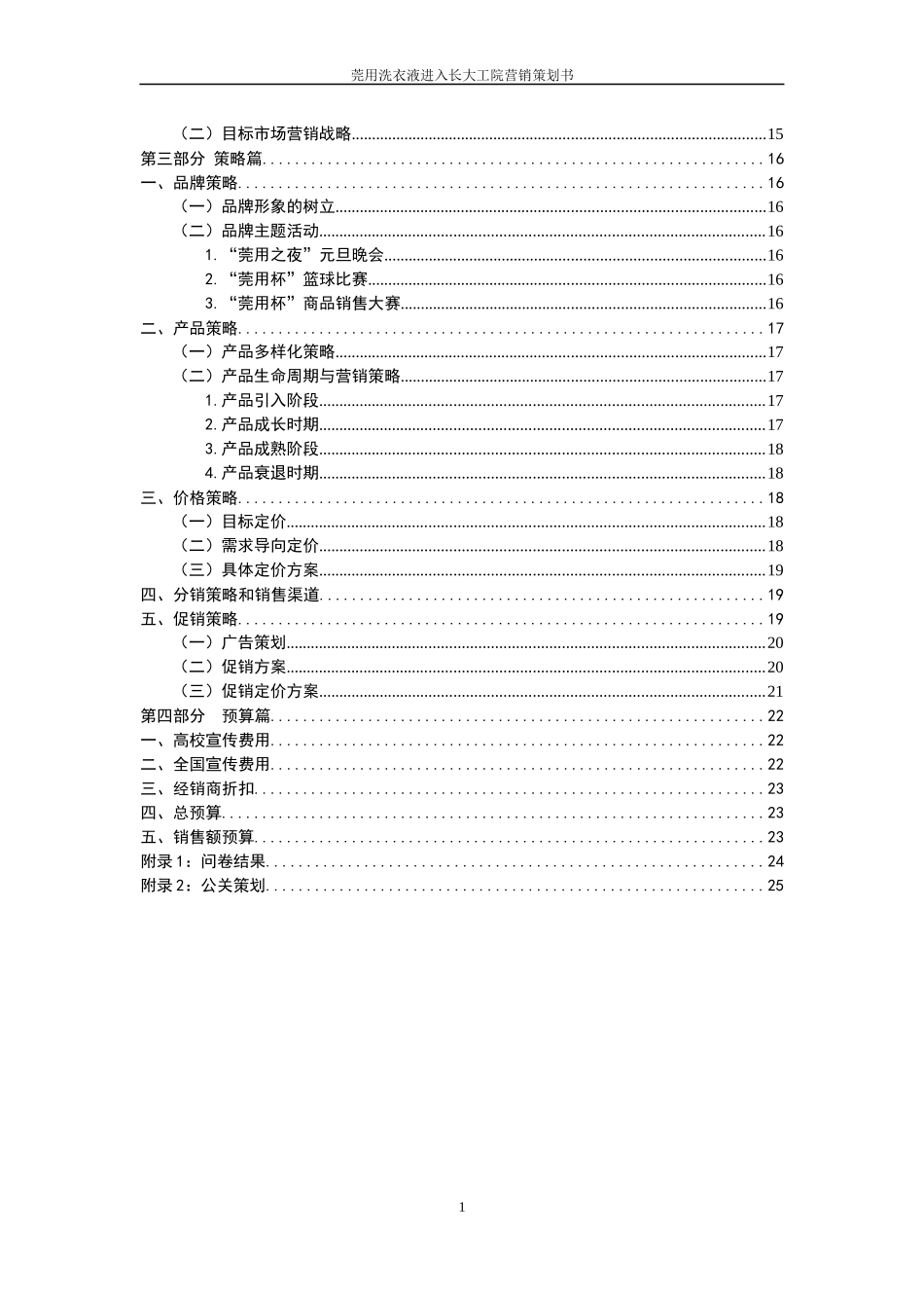 莞用洗衣液策划书_第2页