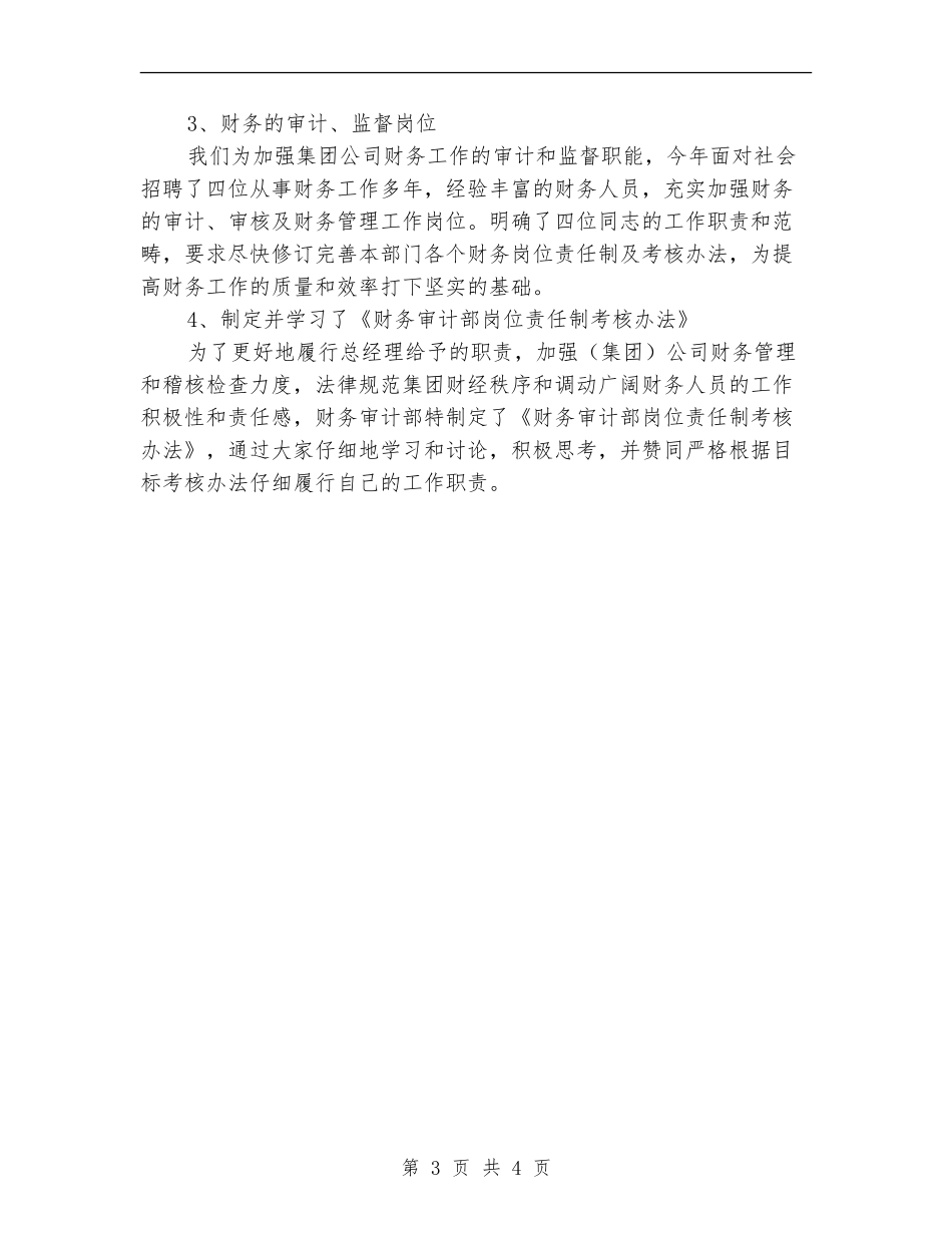 集团公司财务部工作总结2024_第3页