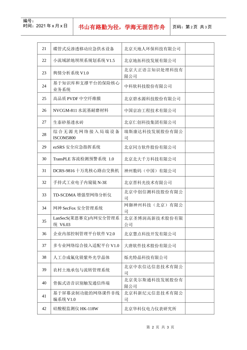 获得XXXX年度国家重点新产品证书单位名录_第2页