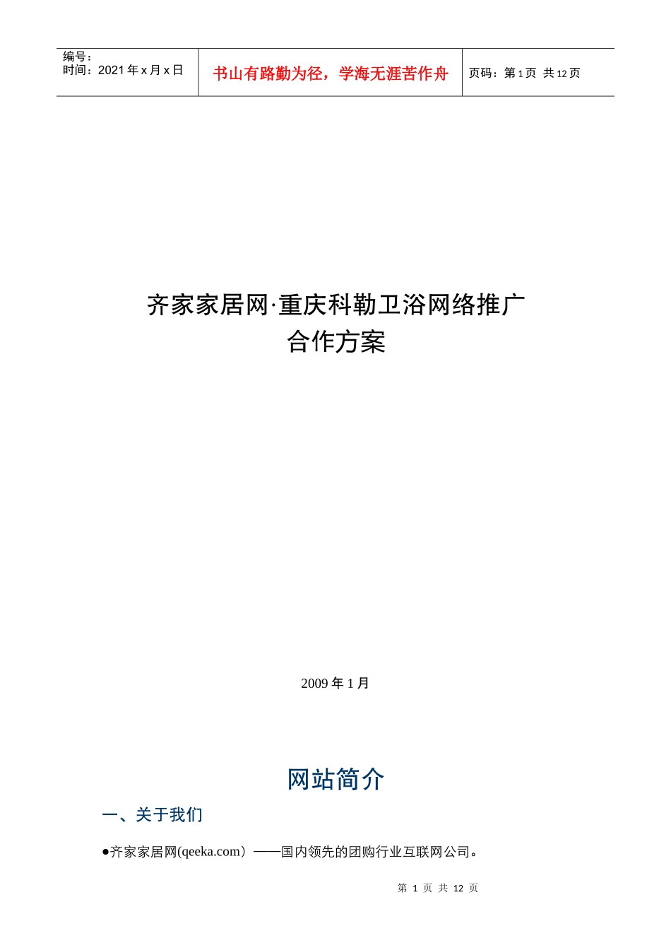 网络市场策划方案_第1页
