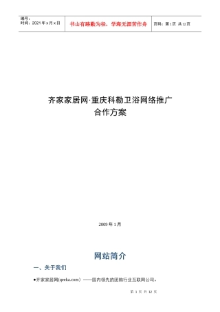 网络市场策划方案