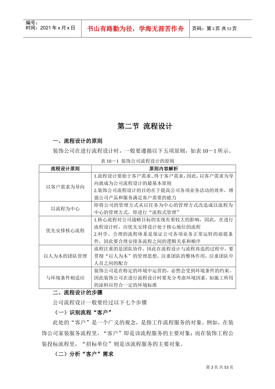 装修公司管理流程工作标准(DOC46页)_第3页