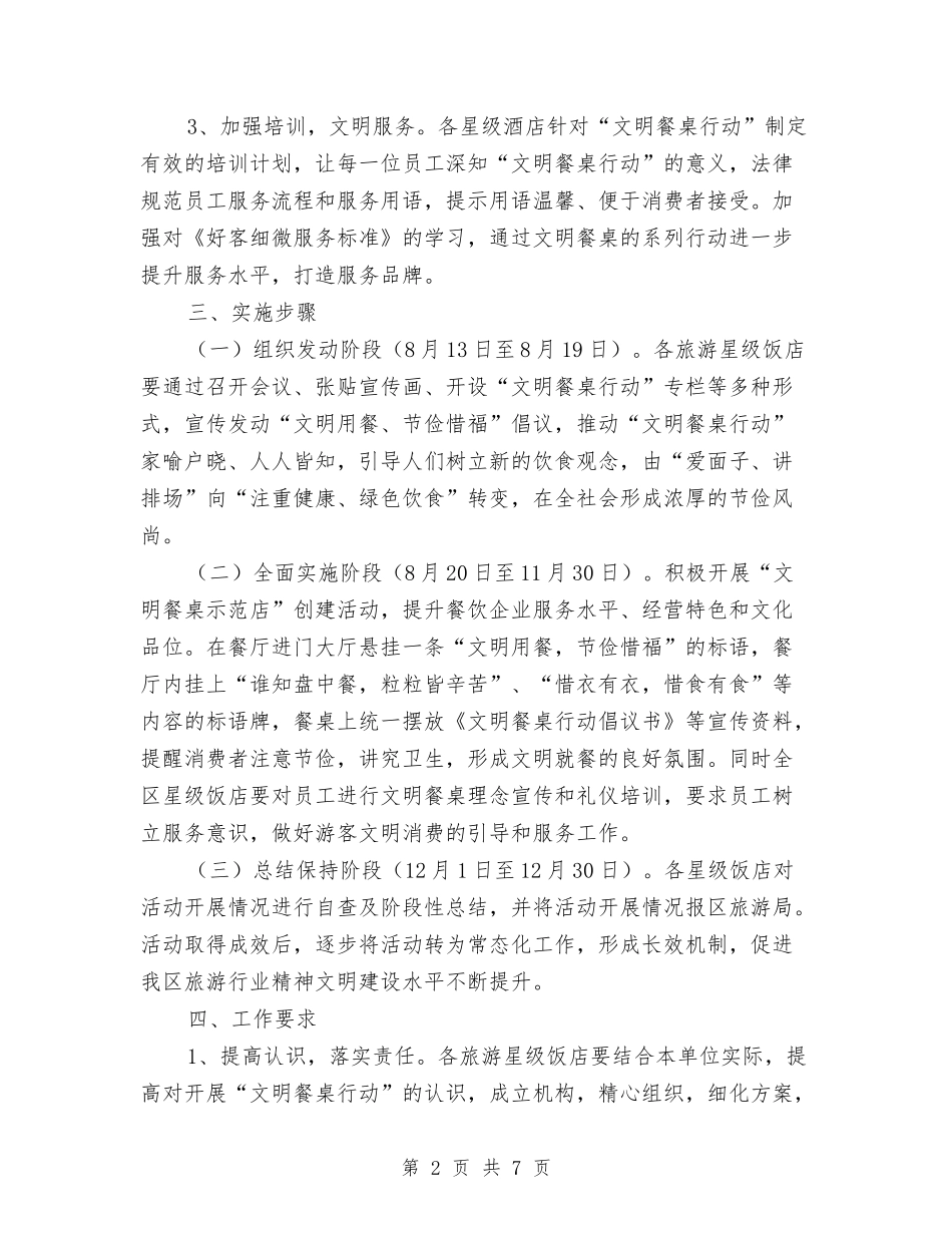2024年文明餐桌实施方案与2024年新农合农民个人缴费工作方案汇编_第2页