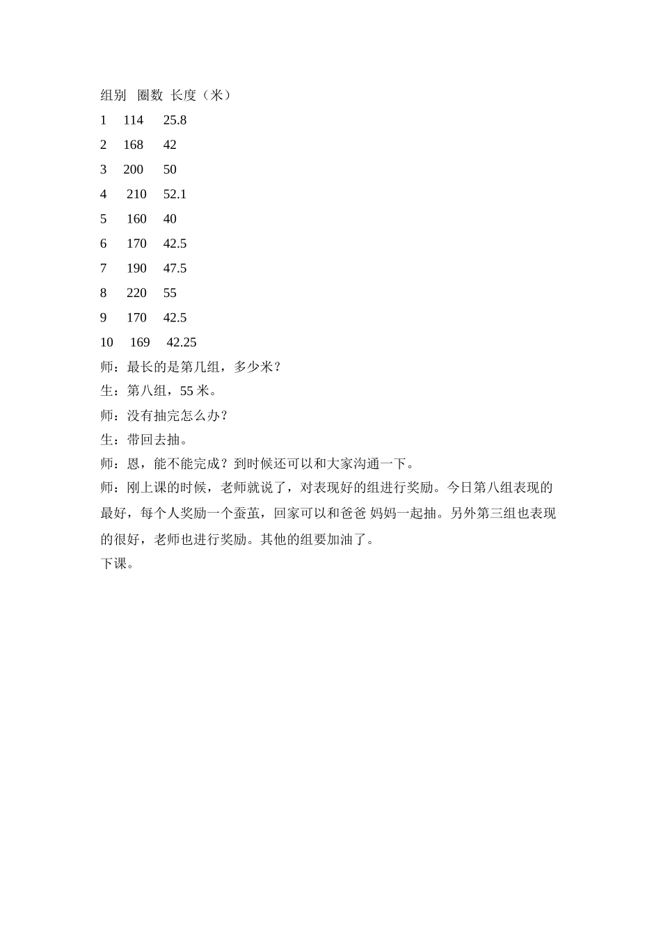 2024-2024年苏教版科学四下《我们来抽丝》教学实录_第3页