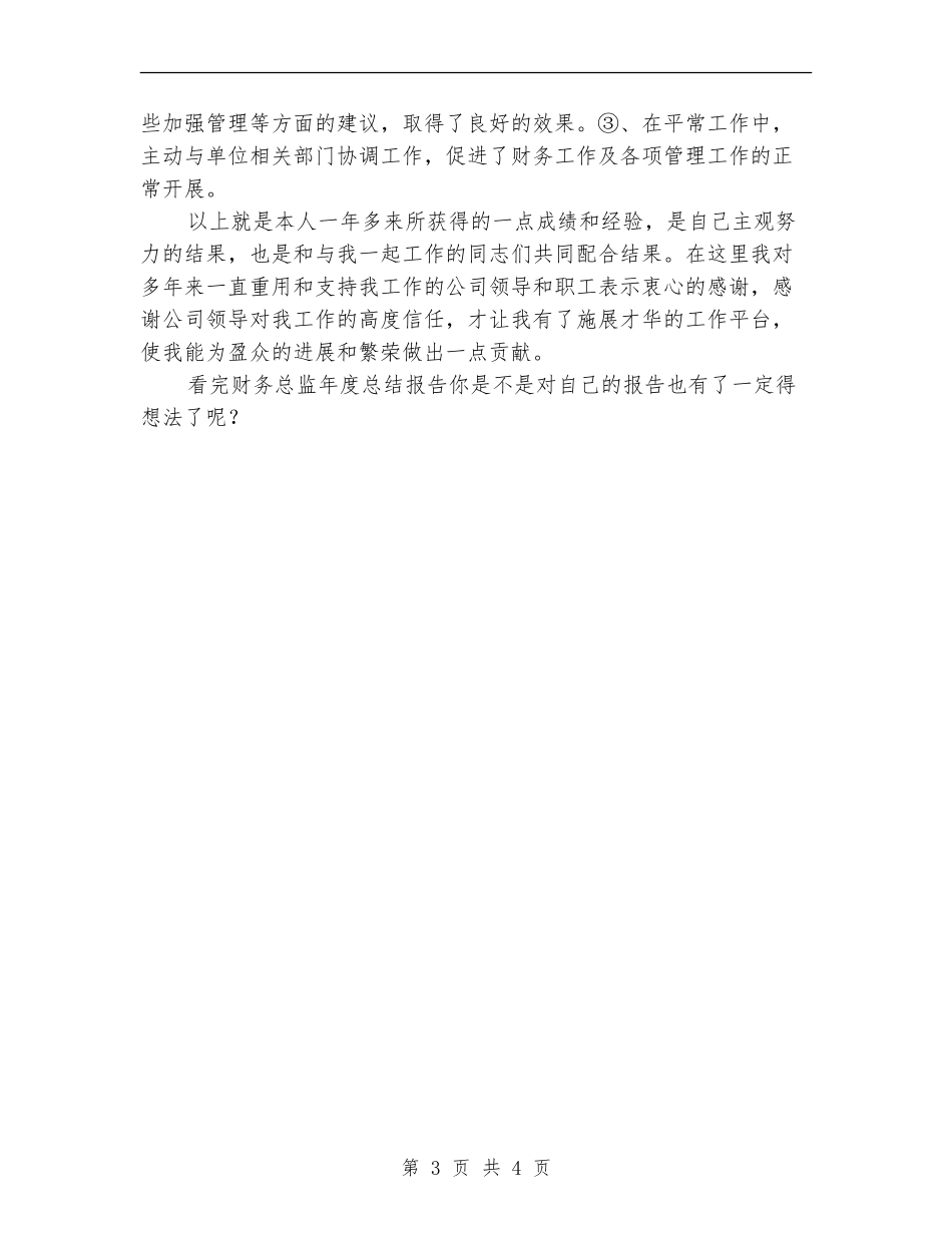 2024年财务总监年终总结范文_第3页
