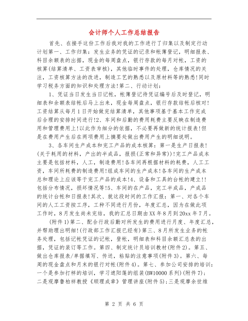 会计师个人工作总结报告_第2页