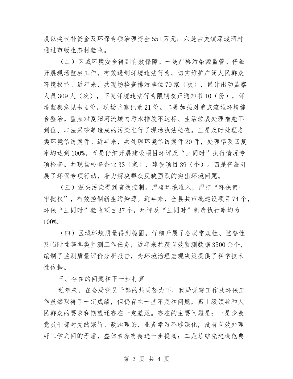 环保系统党组述职报告_第3页