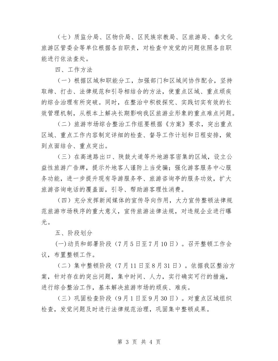 旅游业集中治理指导方案_第3页