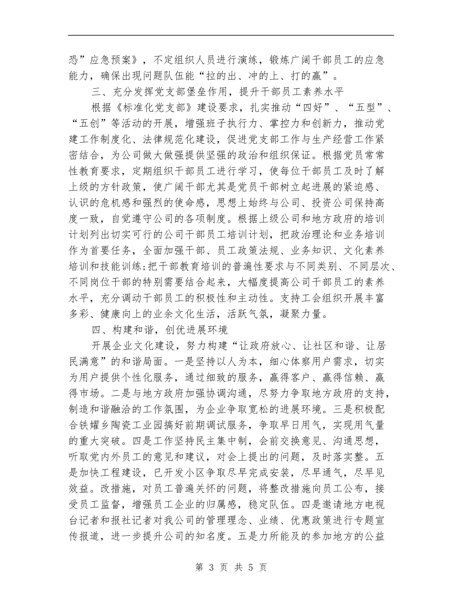 投资公司2024年度工作总结_第3页