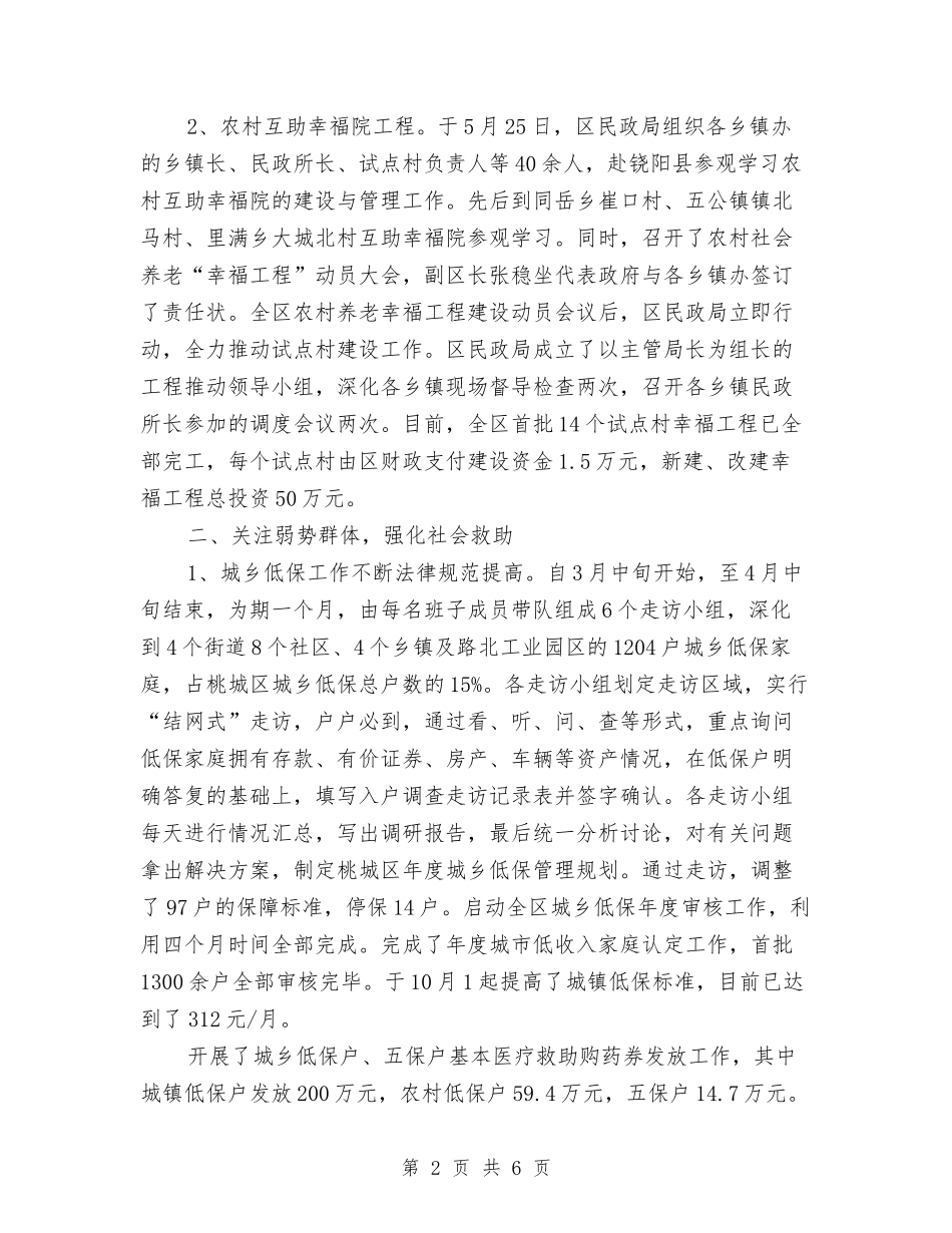 民政工作年度报告_第2页