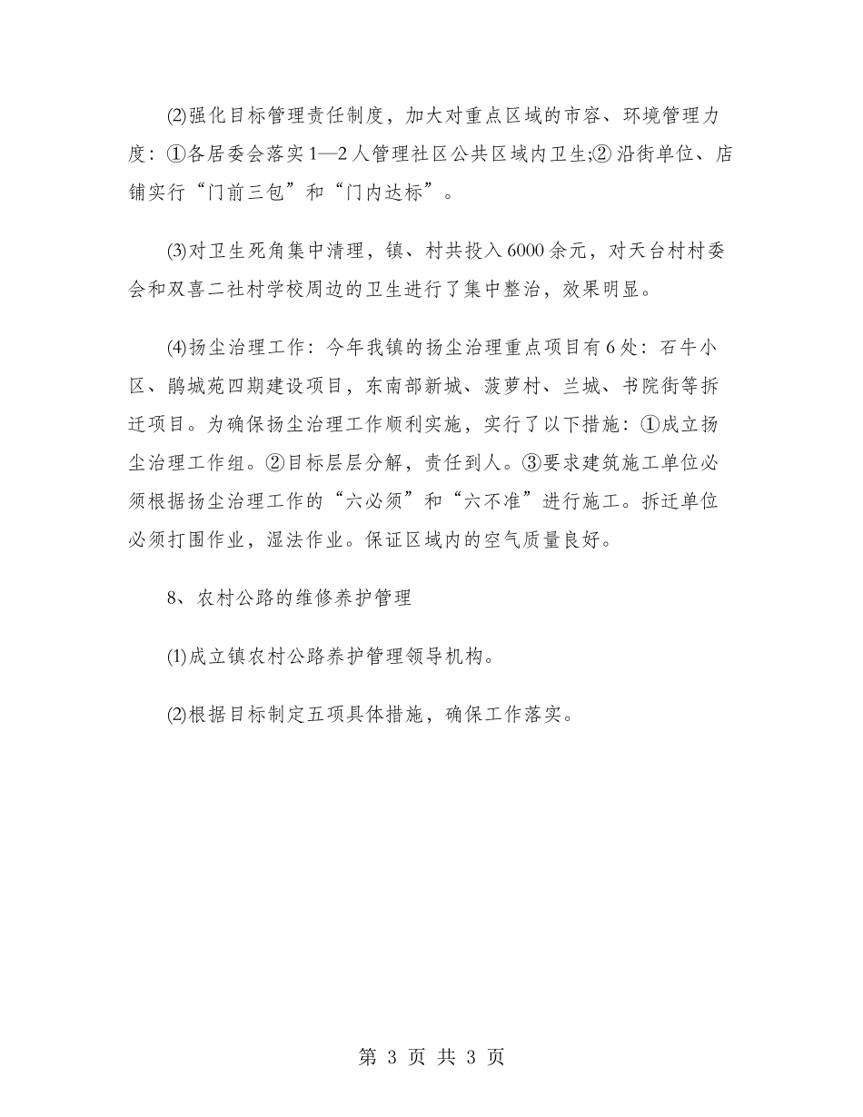 乡镇城建2024年度总结范文_第3页