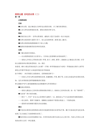 推荐主题  好吃的水1