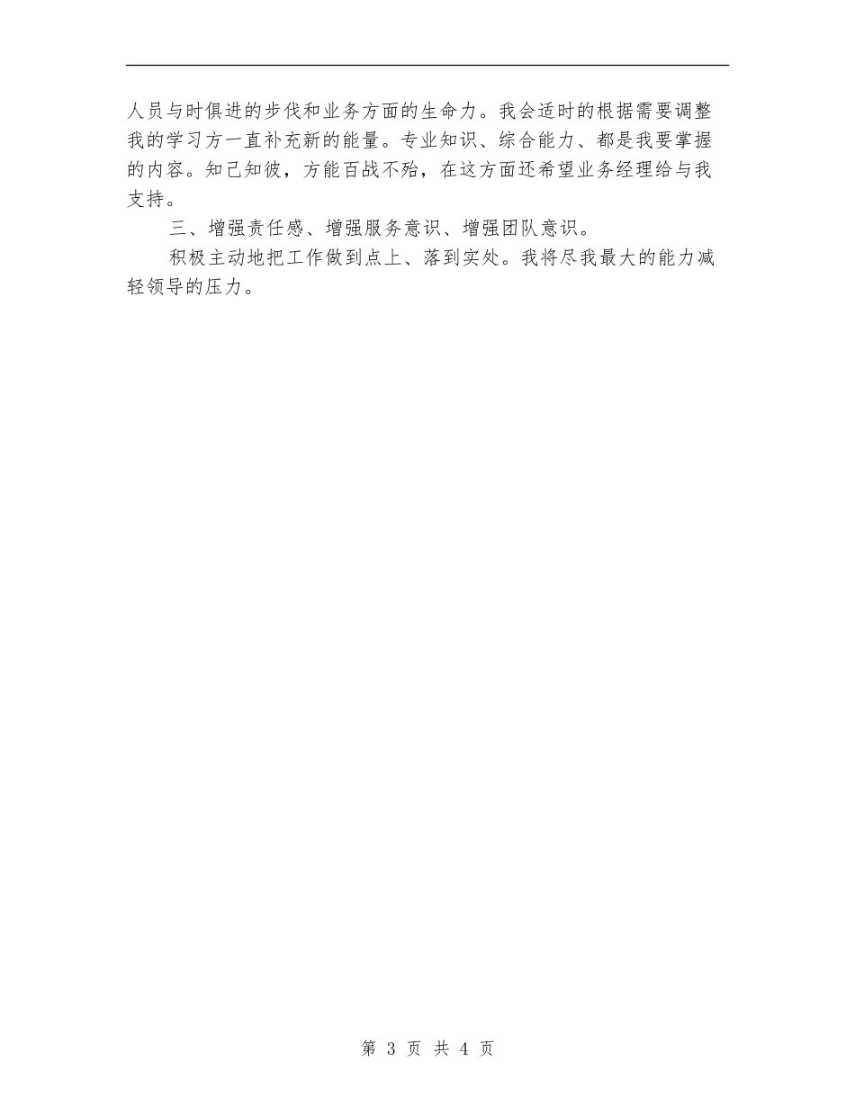 业务员个人工作计划精简版_第3页