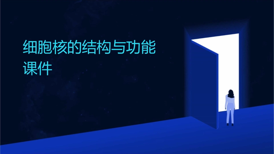 细胞核的结构与功能课件_第1页