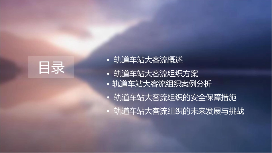 轨道车站大客流组织通用课件_第2页