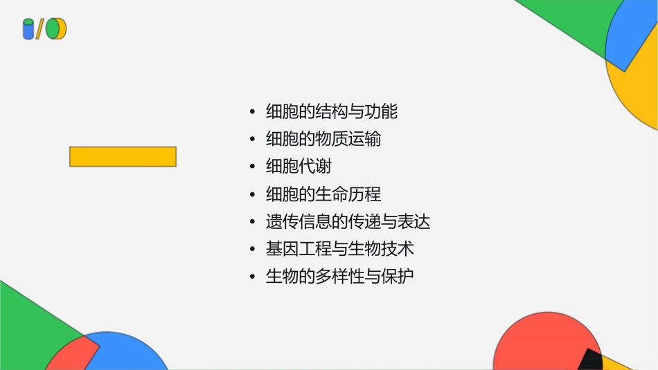 生物学业水平必修二总复习课件_第2页