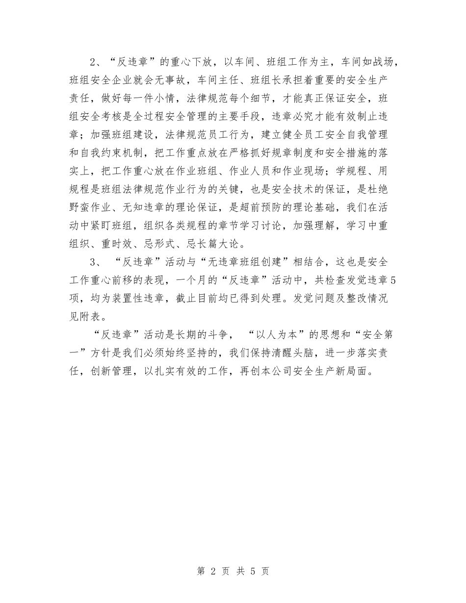 2024年反违章工作总结与2024年发展党员工作总结范文汇编_第2页