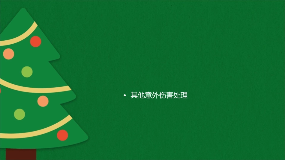 幼儿意外伤害的紧急处理通用课件_第2页