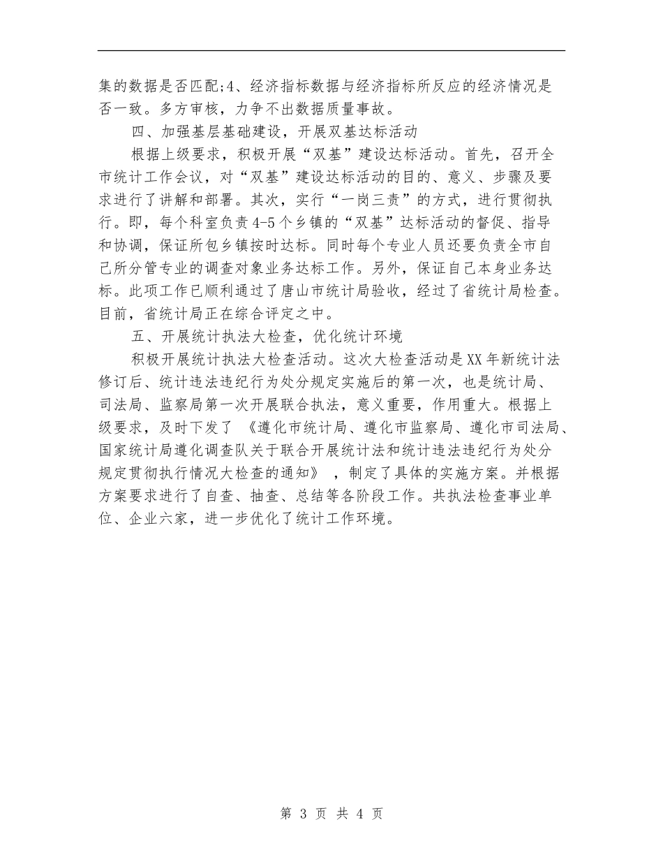 2024年统计局副局长个人年度工作总结_第3页