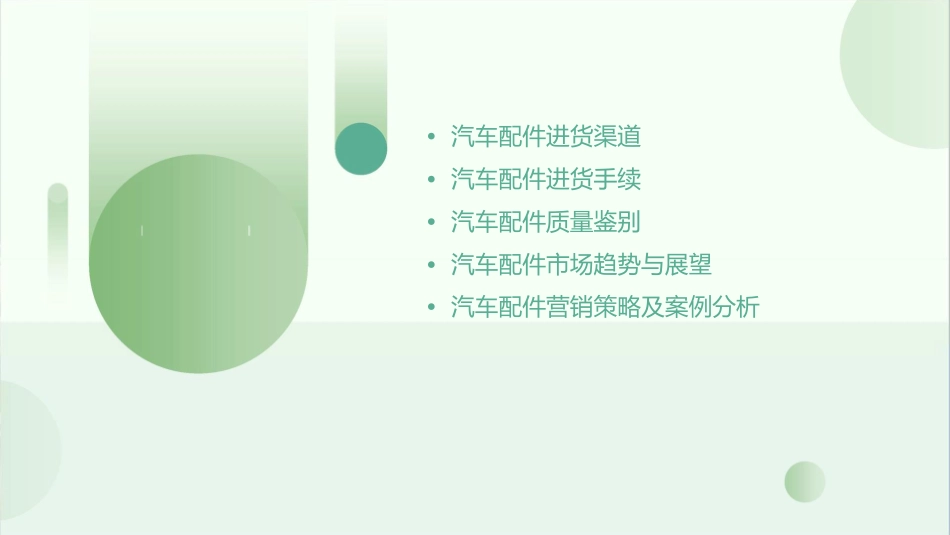 汽车配件进货渠道及手续课件_第2页