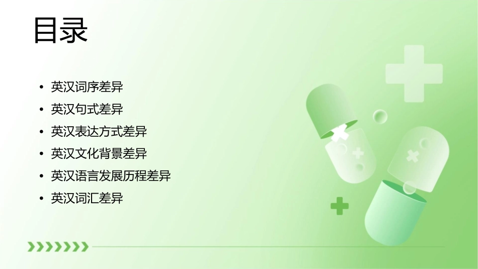 英汉比较英汉十大结构性差异课件_第2页