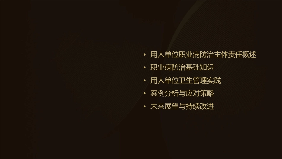 用人单位职业病防治主体责任及卫生管理知识课件_第2页