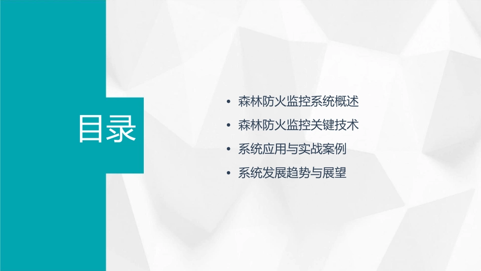 森林防火监控系统课件_第2页