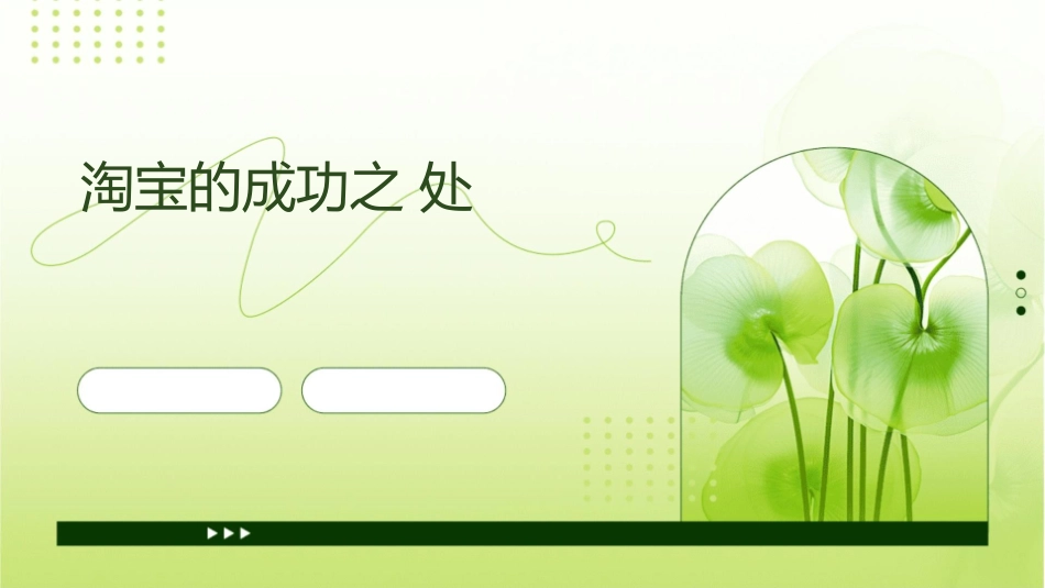 淘宝的成功之处课件_第1页