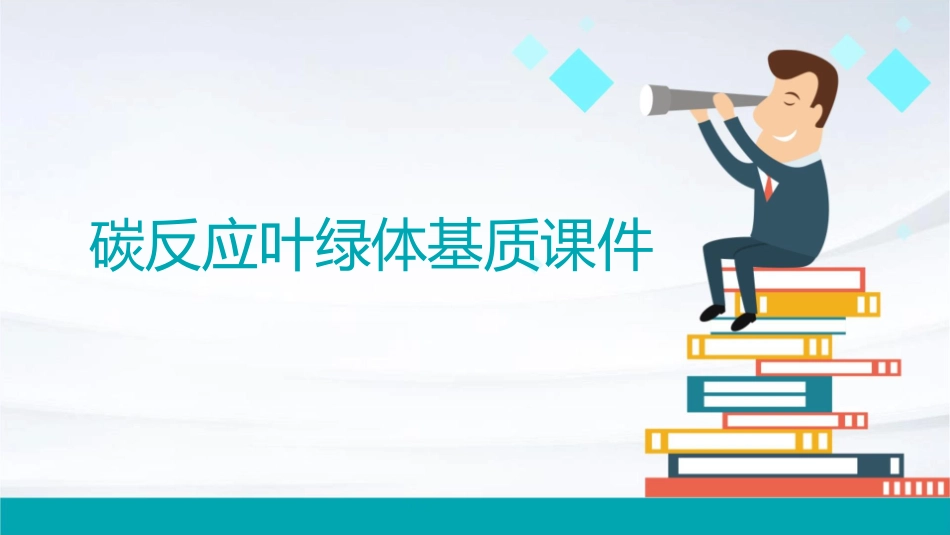 碳反应叶绿体基质课件_第1页