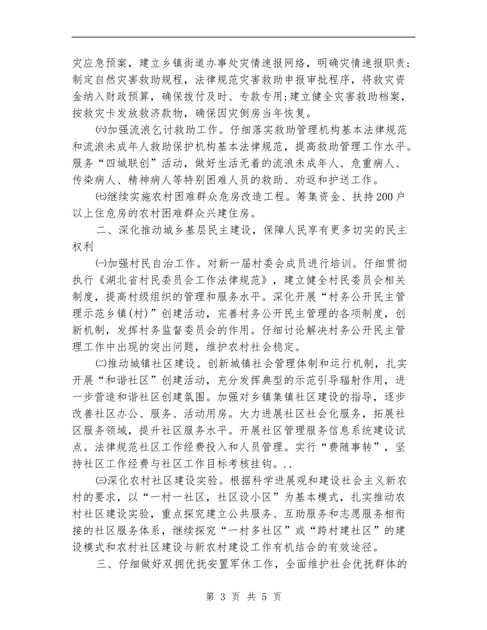 2024年民政工作思路及打算_第3页