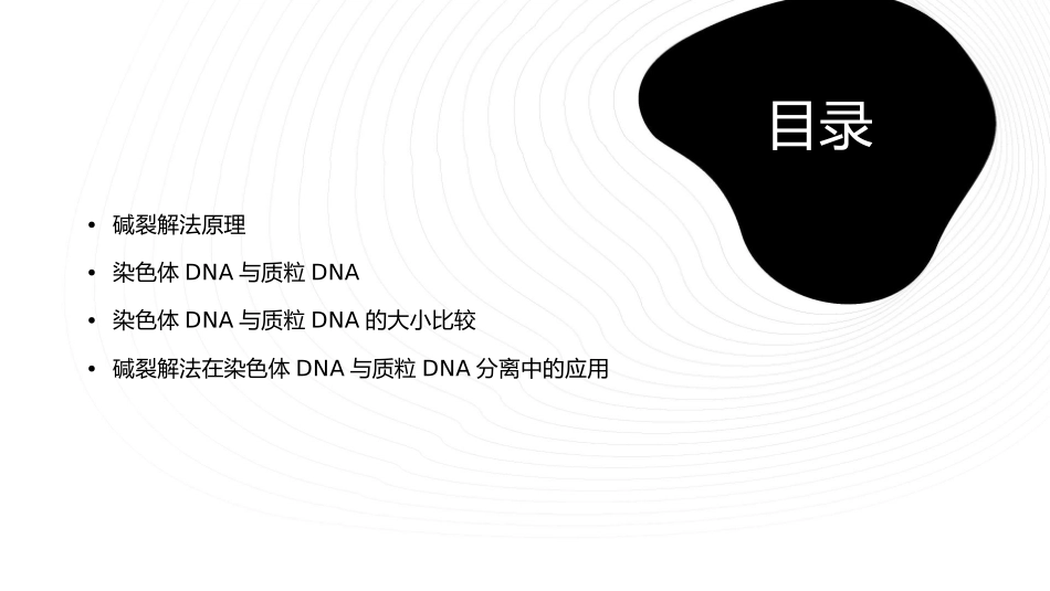 碱裂解法原理染色体DNA比质粒DNA分子大得多课件_第2页