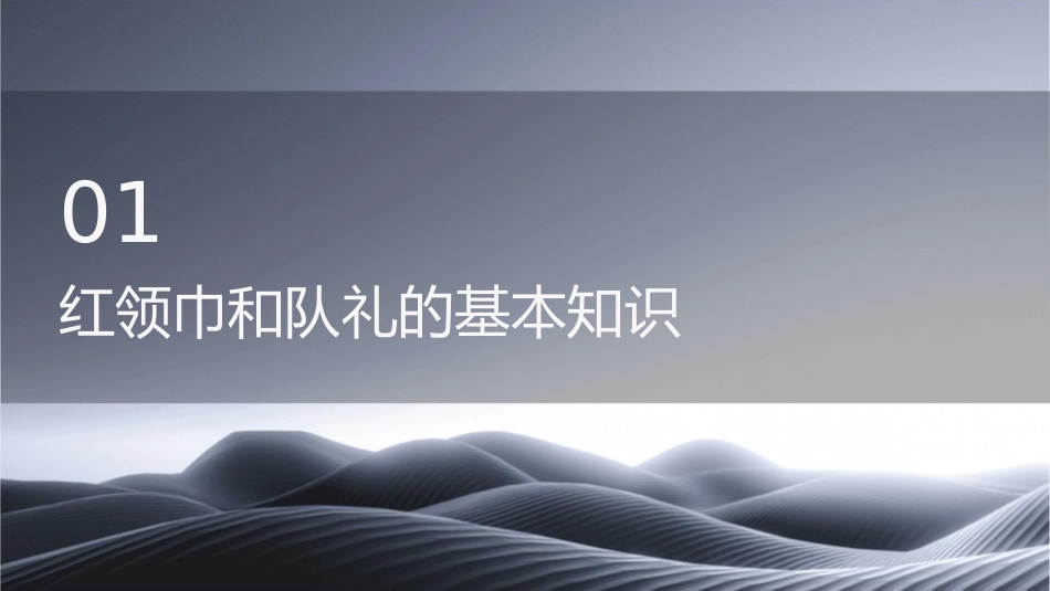 规范佩戴红领巾行标准队礼课件_第3页