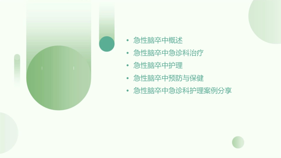 急性脑卒中急诊科相关治疗护理课件_第2页
