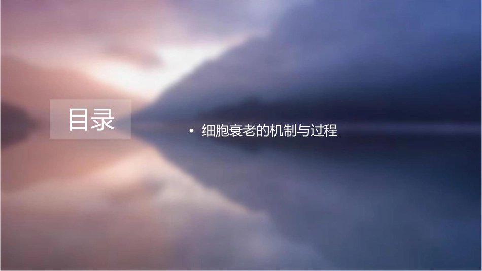细胞死亡与细胞衰老课件_第2页