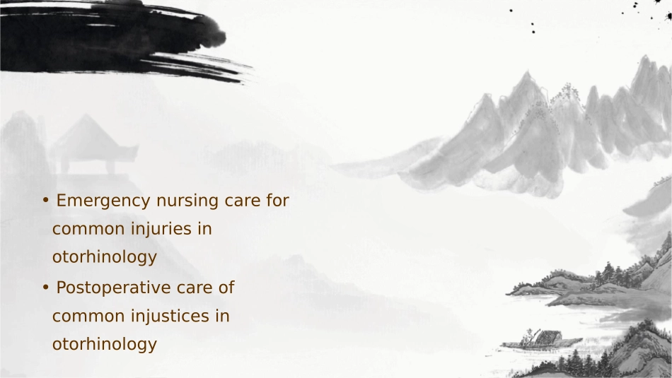 耳鼻咽喉科常见外伤英文护理课件_第2页