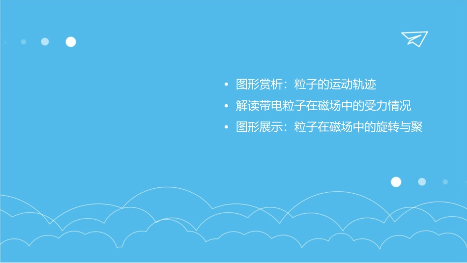 带电粒子在磁场中的图形赏析解读课件_第2页