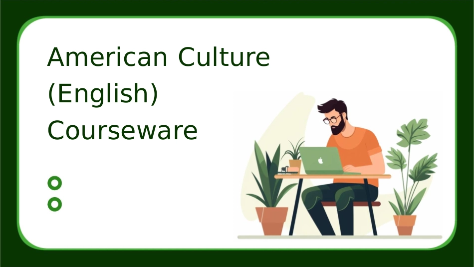 美国文化(英文)课件_第1页