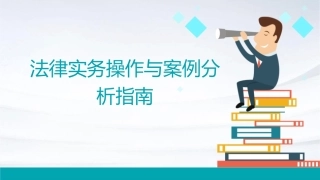 法律实务操作与案例分析指南