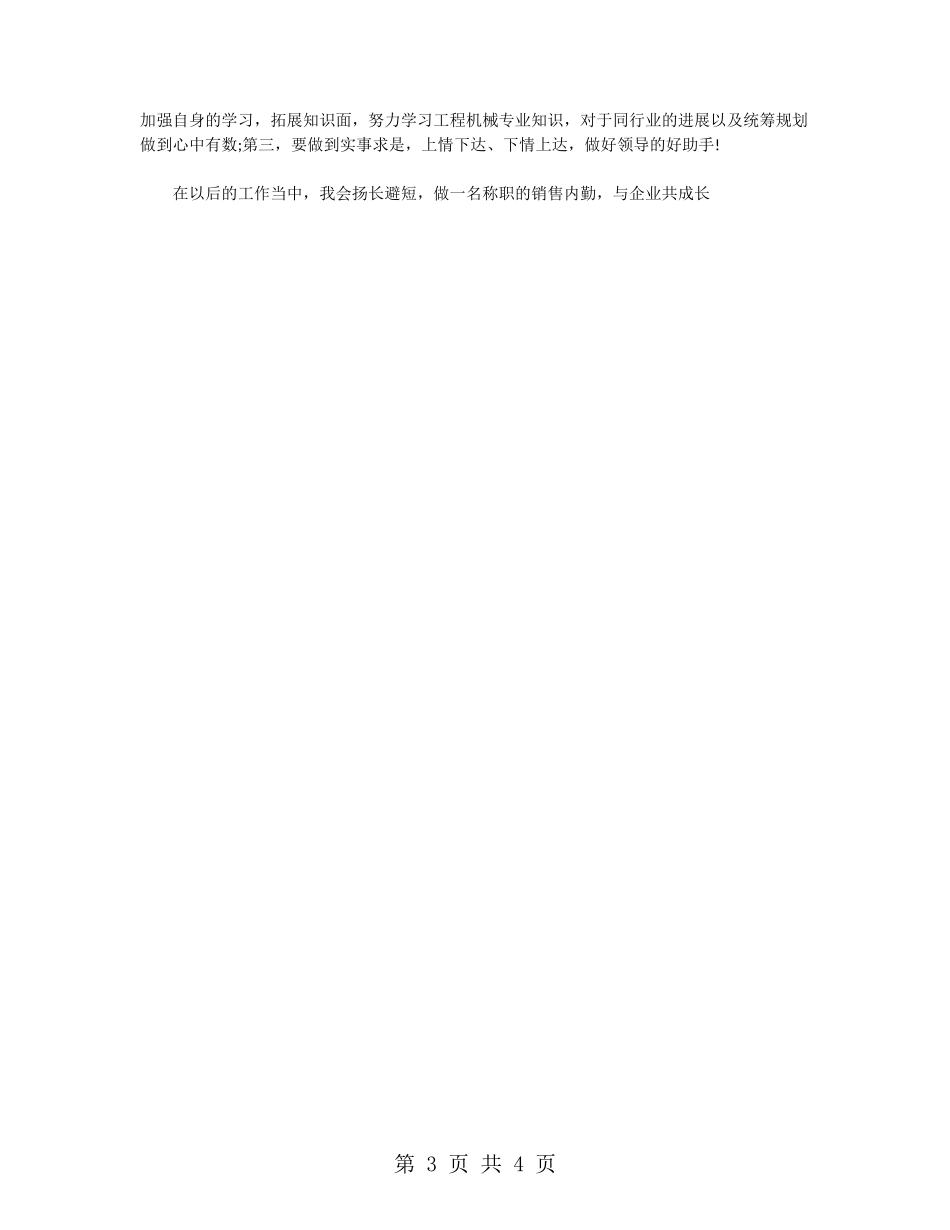 2024年公司销售内勤工作计划_第3页